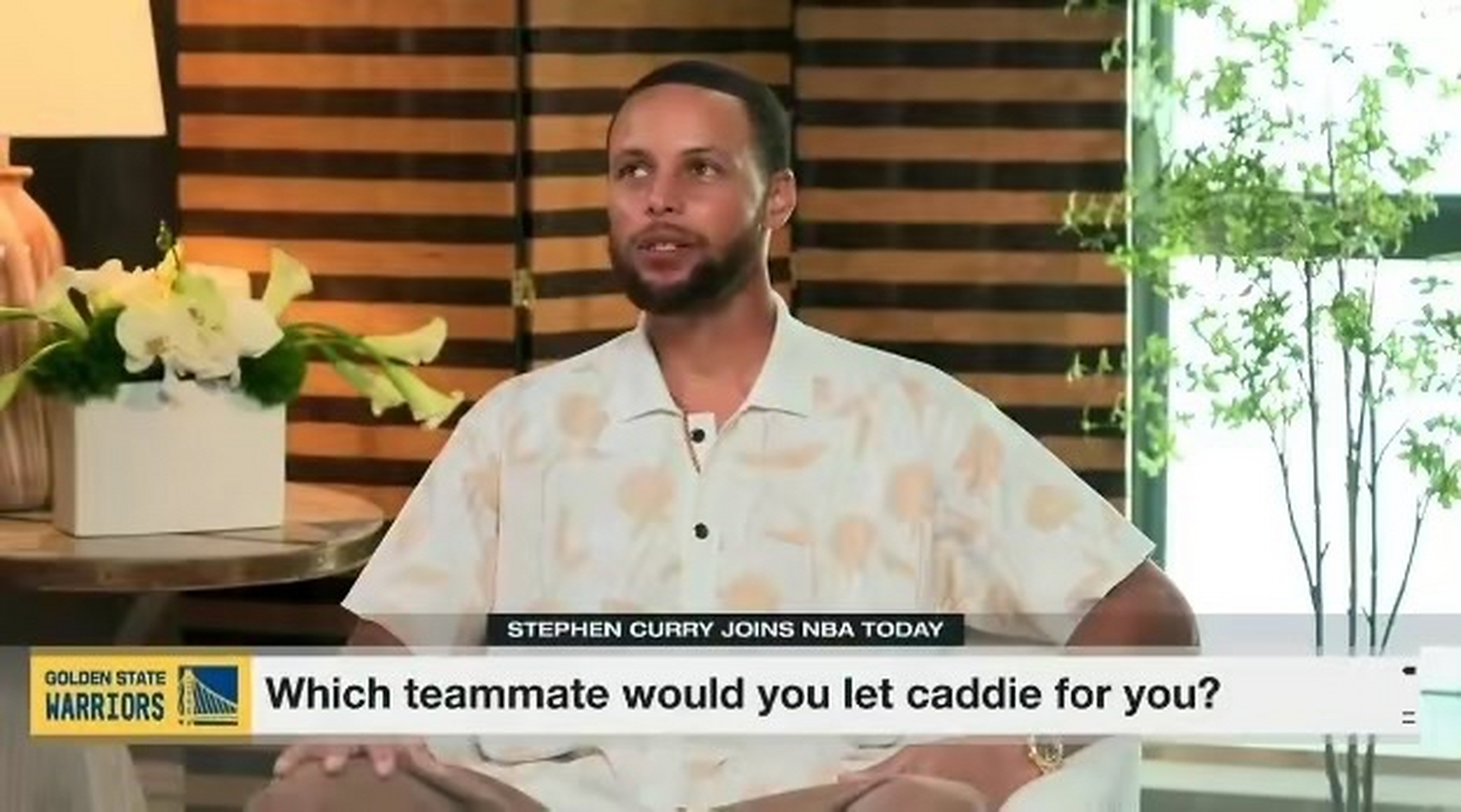 开云体育中国-勇士迎来一场不可思议的高尔夫对决